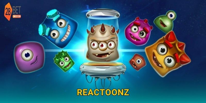 Reactoonz – Slot năng lượng: Vui nhộn và may mắn cùng 28bet