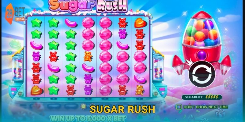 Sugar Rush: Bùng nổ kẹo ngọt – Cược slot trúng lớn tại 28bet