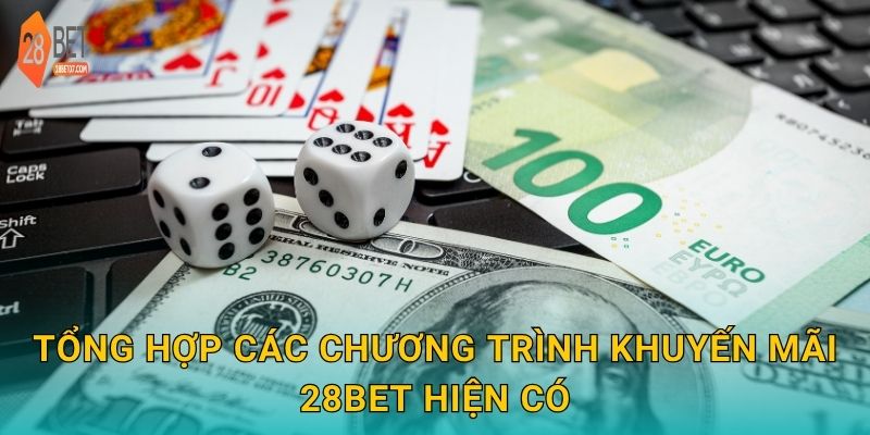 Tổng hợp các chương trình khuyến mãi 28bet hiện có