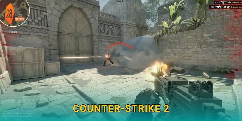 Counter-Strike 2: Đấu trường FPS – Cược phản xạ siêu tốc tại 28bet