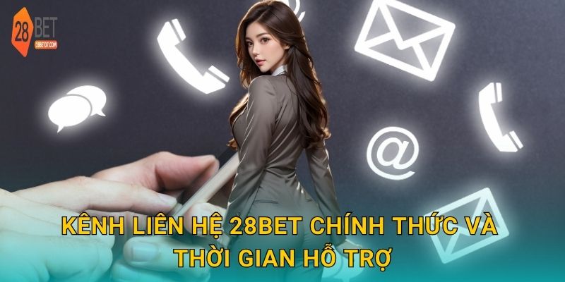 Kênh liên hệ 28bet chính thức và thời gian hỗ trợ
